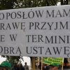 Manifestacja Działkowców w Szczecinie w dniu 20.09.2013r.